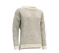 Devold W Nordsjo Wool Sweater, Offwhite / L, Damen Outerwear