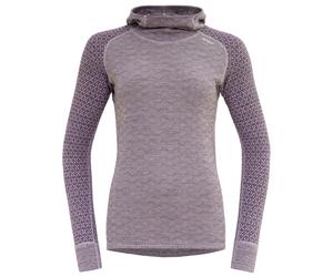 Devold - Women's Kvitegga Hoodie - Merinoshirt, Gr. XS, rosa (Orchid)
