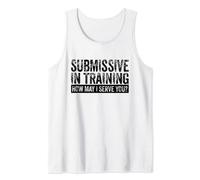 Devot Im Training BDSM Sub Dom Kinky Yes Daddy Vintage Tank Top
