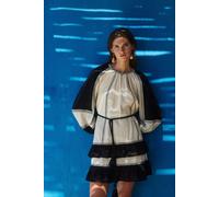 Devotion Twins Emphasis Short Dress Gaze With Belt Offwhite Größe: L | Minikleider Outlet | Damen | Weiß