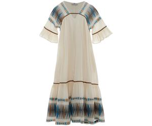 Devotion Twins Trilogy Midi Dress Blue-camel Größe: S | Midikleider Outlet | Damen | Blau