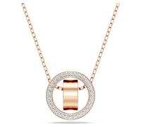 Swarovski Dextera Anhänger, Weiß, Roségold-Legierungsschicht
