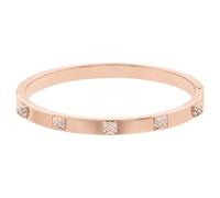 Dextera Armreif, Pavé, Weiß, 18K Roségoldbeschichtet L