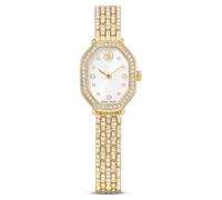 Dextera octagon Uhr, Schweizer Produktion, Metallarmband, Goldfarben, Vergoldetes Finish OS