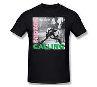 DeyAope The Clash London Calling Herren Komfortabel T-Shirt Black L