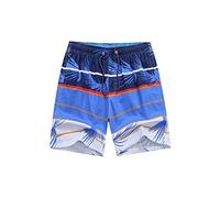 Deylaying Badehose für Männer Slim Fit Herren Badeshorts Mit Taschen Schnelltrocknend Wassersport Strand Schwimmen Trunks Badekleid Baum Drucken