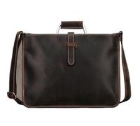 DFGBAPKBL Aktentasche für Herren Handtaschen for Männer, schmale Aktentasche, Umhängetasche, Leder, Herren-Arbeitstaschen, männlich(Dark Brown)