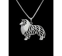 DFRIZ Halskette anhänger schmuck Rough Collie Halskette Cartoon Hund Schmuck für Frauen