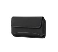 DFV mobile - Horizontale Gürteltasche aus Oxford-Nylon mit Klettverschluss für BLACK FOX B10 FOX+ (2022) - Schwarz