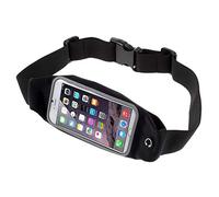 DFVmobile - Gürteltasche Reflektierende mit Touchscreen für Laufen Gehen Wandern Joggen Hüfttasche wasserdichte für Doro Primo 365, Primo 365 by Doro - Schwarz