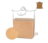 DGAZ Leichter Taschen Organizer für Longchamp Le Pliage Original M Backpack Neu, Seide & Dupont Papier, mit Reißverschlusstasche und Flaschenhalter, Innentasche Einsatz (Chai)