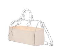 DGAZ Luxus Bag Organizer aus Satin, Handtaschen Einsatz für Speedy P9 Bandoulière 25/30/40, Leichte Innentasche zum Schutz des Innenfutters (Craie, Bandoulière 40)