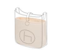 DGAZ Seide Organizer Tasche für Evelyne TPM/PM/GM/TGM Taschen, Luxus-Handtasche & Tote Organizer, Einfachheit Handtaschen Organizer für Frauen (Craie, TPM)