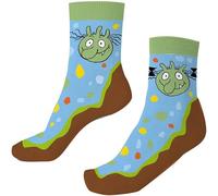 DH-Konzept 1 Paar Socken * DIE OLCHIS * für Kinder | Strümpfe für kleine Olchi | Kinderstrümpfe, Bekleidungsgröße: 32/33