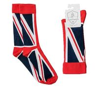 DH-Konzept Socken * COLOURS OF ENGLAND * für Herren | Strümpfe für Freunde des Vereinigten Königreichs | Männerstrümpfe Männersocken, Größe: 44/45