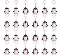 DHDHCPZZ 24 Stück Pinguin Schlüsselanhänger, Schlüsselanhänger Pinguin, Pinguin Geschenk, Pinguin Deko Pinguin Anhänger Geeignet Für Rucksack Dekoration, Party Geschenke, Penguin Liebhaber