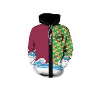 (DHF5J250116Z-M)Kamado Nezuko Hoodie Anime Demon Slayer Kimetsu No Yaiba 3D-Druck Hoodies Männer Frauen