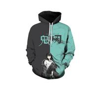 (DHF5J250117B-XXXL)Kamado Nezuko Hoodie Anime Demon Slayer Kimetsu No Yaiba 3D-Druck Hoodies Männer