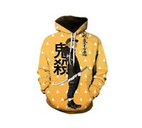 (DHF5J250117H-L)Kamado Nezuko Hoodie Anime Demon Slayer Kimetsu No Yaiba 3D-Druck Hoodies Männer Frauen
