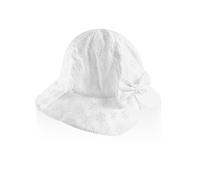 DHSBGWSX 1 Stück Strandhut Mit Schleife, Sonnenhut Für Draußen, Sonnenhut Für Kinder Mit Verstellbarem Seil, Becken-Sonnenhut, Sonnenhut Mit Großer Krempe, Süßer Fischerhut