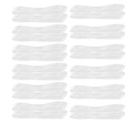 DHSBGWSX 12 Paar Riemen für hochhackige Schuhe, Ersatz-Schnürsenkel, transparente Riemen für hochhackige Schuhe,Anti-Lockerungs-transparente Riemen für Damen, Schuhbefestigungsriemen