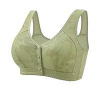 DHYUEN Damen BH Spaghettiträger Push Up BH Schlaf BH Top Mit Integriertem BH Sexy BH Große Brüste Starker Halt Rückenfreier BH BH Set Damen Sexy Sport BH Damen Starker Halt BH Damen（4-Light Green，40）