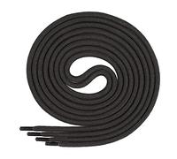 Di Ficchiano runde Schnürsenkel für Trekkingschuhe und Arbeitsschuhe - extra reißfest - ø 5 mm Farbe Schwarz Länge 90cm