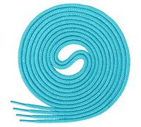 Di Ficchiano runde Schnürsenkel, Rundsenkel aus 100% Baumwolle, reißfest, Farbe: Türkis, Länge: 70 cm, ø 3-4 mm