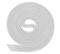 Di Ficchiano Schnürsenkel rund, Rundsenkel für Business- und Lederschuhe, reißfester Allroundsenkel, ø 3mm Farbe hellgrau Länge 120cm