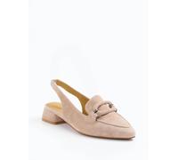 Di Lauro Spangenpumps in beige in Größe: 42 für Damen