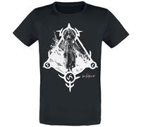 Diablo 4 - Sorceress Männer T-Shirt schwarz M 100% Baumwolle Fan-Merch, Gaming