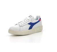 Diadora Damen Game Step Premium Wax Gymnastikschuh, Weiß Beaucoup Blau, 38 EU