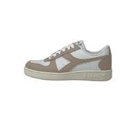Diadora Damen Magic Basket Low Leather Wn Gymnastikschuh, Weiß Weiß Pink, 40 EU