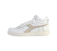Diadora Damen Magic Basketball Demi Leather Wn Gymnastikschuh, Weißer Lilac Marmor, 38 EU