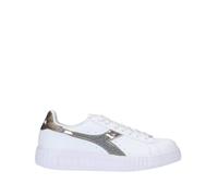 Diadora Damen Step P Bright Reptile Gymnastikschuh, White Gold, 36 EU