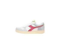 Diadora Damenschuhe Magic Basket Low Wn Weiß/Grau 501.178554 Sneaker 37