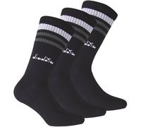 DIADORA Diadora Unisex Tennissocken - 3er Pack, Logo, Streifen (D9095) 39-42 Blau