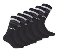 DIADORA Diadora Unisex Tennissocken - 6er Pack, Logo, Streifen (TB_D9095-6P) 39-42 Blau