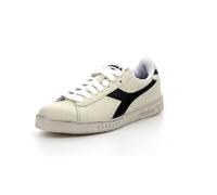 Diadora Unisex Game L Low Waxed Gymnastikschuh, Weiß/Schwarz, 42 EU