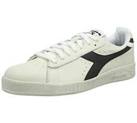 Diadora Unisex Game L Low Waxed Gymnastikschuh, Weiß/Schwarz, 45 EU