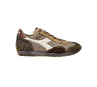 Diadora Heritage Equipe Dirty SW Evo 181251 Freizeitschuhe für Herren, aus weißem Segeltuch, beige, 44 EU