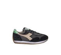 Diadora Heritage Equipe H Dirty Vapor Blue Sneakers für Herren, 201.174736 Stone Wash Evo, C5131 Black Grey Pebble, Größe 42
