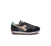 Diadora Heritage Herren Schuhe Equipe H Dirty Vapor Blue Sneakers 201.174736 Stone Wash Evo, Schwarz , 42 EU
