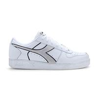 Diadora Magic Basket Low Icona Leather Sneaker Unisex, 20006 White, 40 EU
