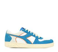 Diadora Unisex Magic Basket Low Suede Leather Gymnastikschuh, Royal White, 42 EU