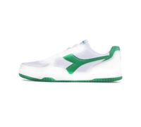 Diadora Men's Raptor Low Gymnastics Shoe, White Peas Cream, 36 EU
