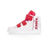 Diadora MI Basket Tape Scarpe Uomo (39 - C6389 WHITEFIERY RED)