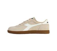 Diadora Niedriger Sneaker Casual Modell Tokyo 181247 Obermaterial aus hochwertigem Wildleder, Gummisohle, Unisex-Schuhe, beige, 43 EU