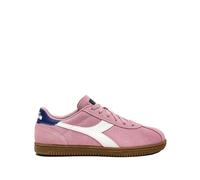Diadora Niedriger Sneaker Casual Modell Tokyo 181247 Obermaterial aus hochwertigem Wildleder, Gummisohle, Unisex-Schuhe, Rosa, 38 EU