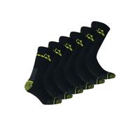 Diadora Socken 6er Pack Damen schwarz, 39-42